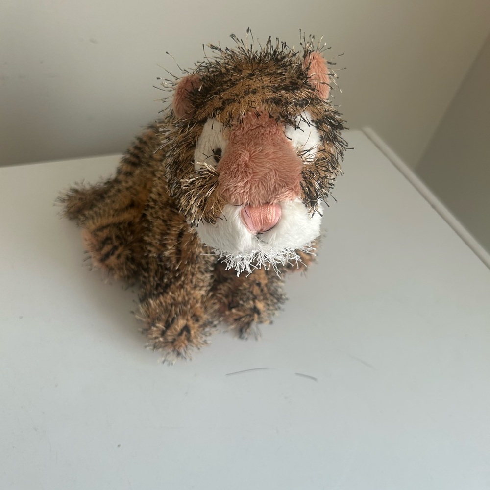 Webkinz GANZ Striped Tiger Soft Plush Brown‎ Black